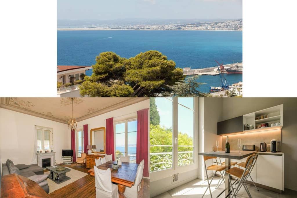 Mont Boron Magnificent View-3 Rooms - Wifi - A.C Nice Luaran gambar