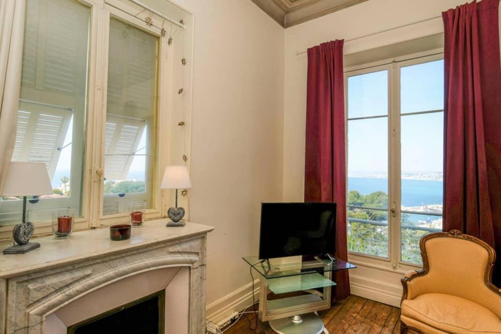 Mont Boron Magnificent View-3 Rooms - Wifi - A.C Nice Luaran gambar