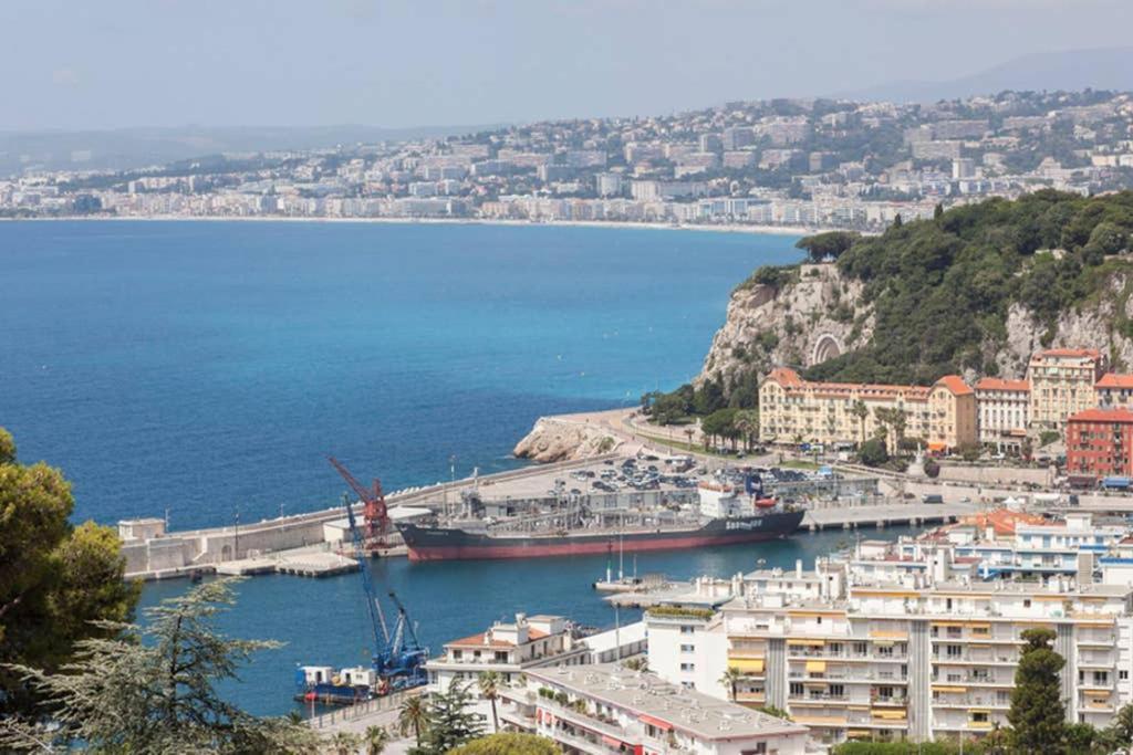 Mont Boron Magnificent View-3 Rooms - Wifi - A.C Nice Luaran gambar